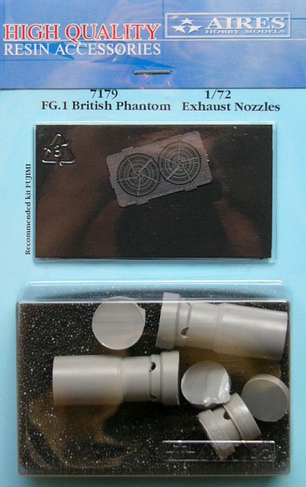 1/72 FG.1 British Phantom exhaust nozzles  (FUJI)