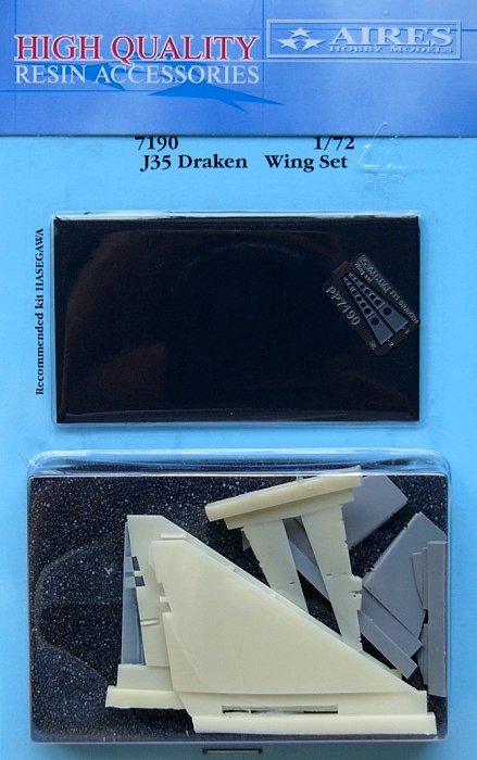 1/72 J35 Draken wing set  (HAS)