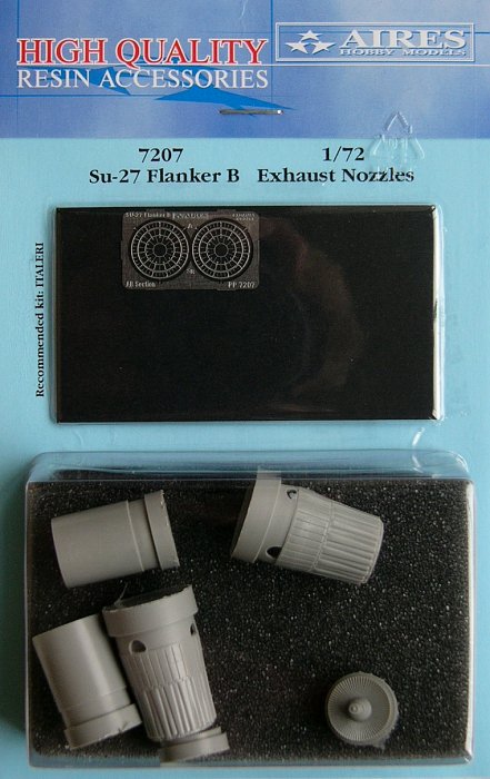 1/72 Su-27 Flanker B exhaust nozzles (ITAL)