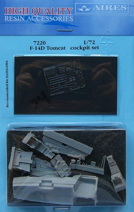 1/72 F-14D Tomcat cockpit set (HAS)