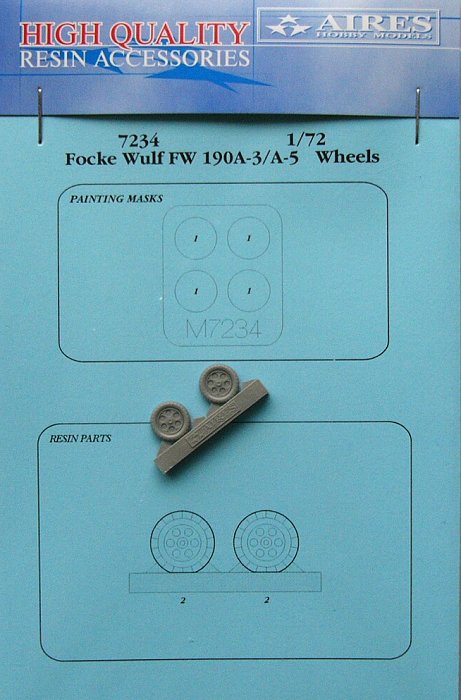 1/72 Fw 190A-3/A-5 wheels