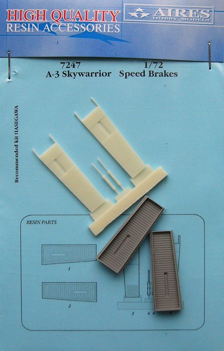 1/72 A-3 Skywarrior speed brakes  (HAS)