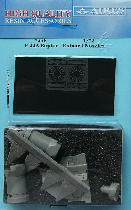 1/72 F-22A Raptor exhaust nozzles  (REV)