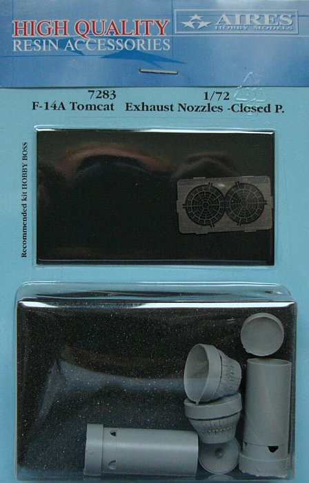 1/72 F-14A Tomcat exhaust nozzles-closed (HOBBYB)