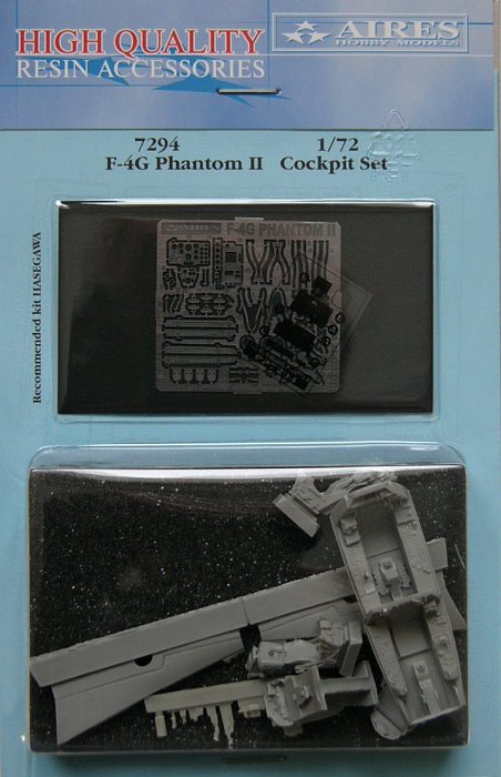 1/72 F-4G Phantom II cockpit set (HAS)