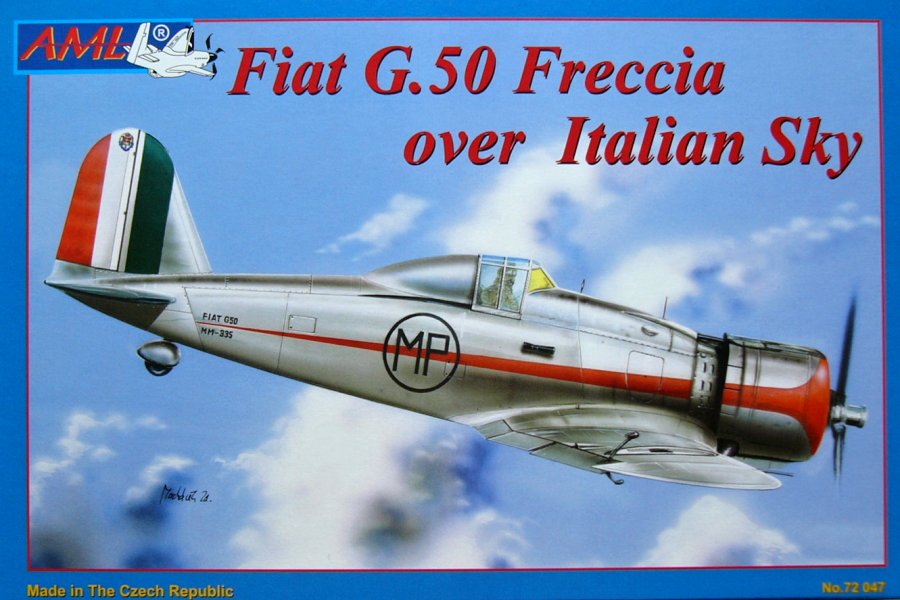 1/72 Fiat G.50 Freccia over Italian Sky (Limited)