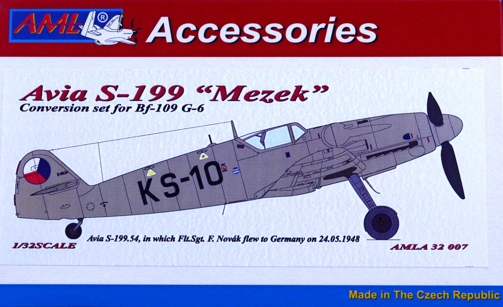 1/32 Avia S-199 'Mezek' Conv.set - 2x camo (REV)