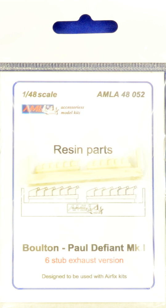 1/48 B.P. Defiant Mk.I - 6 stub exhaust (AIRF)