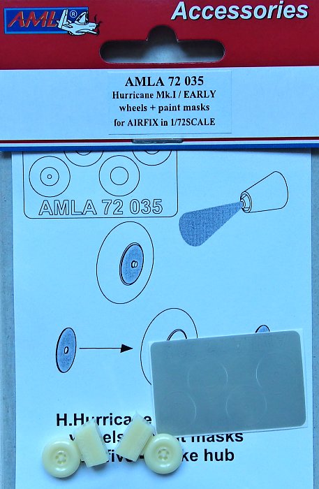 1/72 H.Hurricane Mk.I early - wheels&paint mask