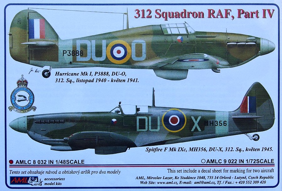 1/48 Decals 312 Squadron RAF Part IV.