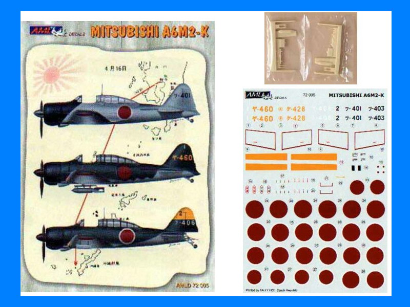 1/72 Decals A6M2K