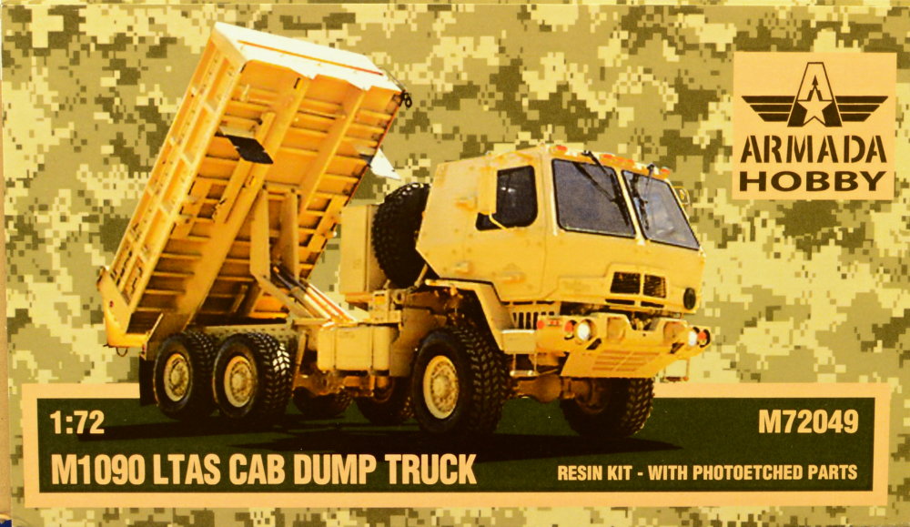 1/72 M1090 LTAS Cab Dump Truck (resin kit & PE)