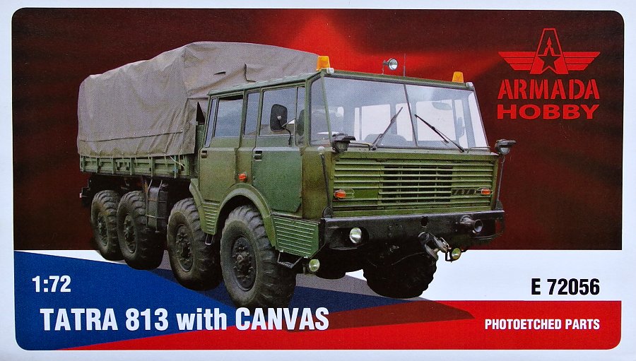 1/72 TATRA 813 with Canvas (resin kit & PE)