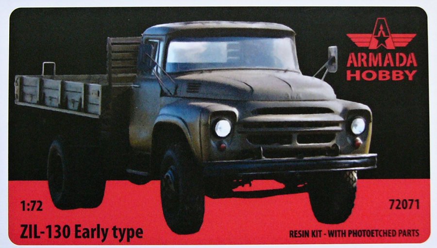 1/72 ZIL-130 Early type (resin kit w/ PE)