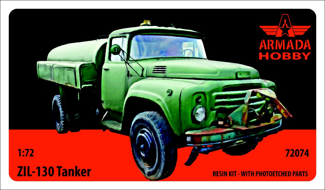 1/72 ZIL-130 Tanker (resin kit w/ PE)