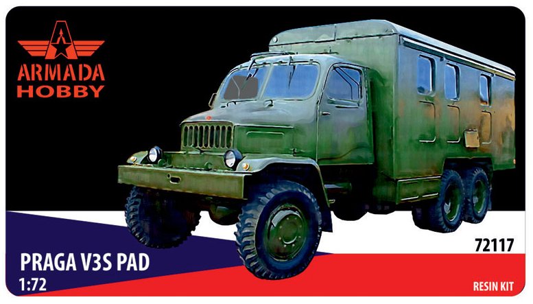 1/72 PRAGA V3S PAD  (resin kit)