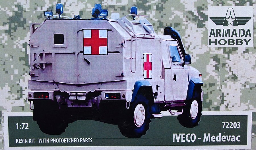 1/72 IVECO LMV Medevac (resin kit)