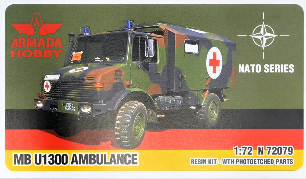 1/72 MB U1300 Ambulance (resin kit & PE parts)