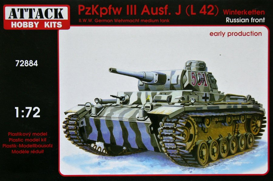 1/72 PzJpfw III Ausf.J (L 42) Russian Front