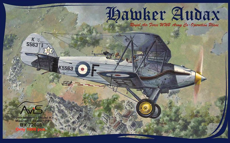 1/72 Hawker Audax Mk.I