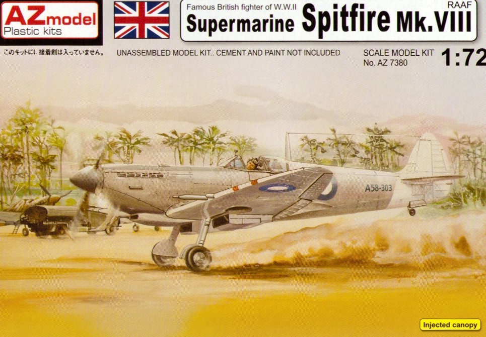 1/72 Supermarine Spitfire Mk.VIII (RAAF)