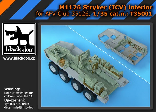 MODELIMEX Online Shop | 1/35 M1126 Stryker (ICV) Interior set (AFV