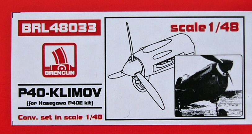 1/48 P 40 Klimov Engine - Conversion set (HAS)