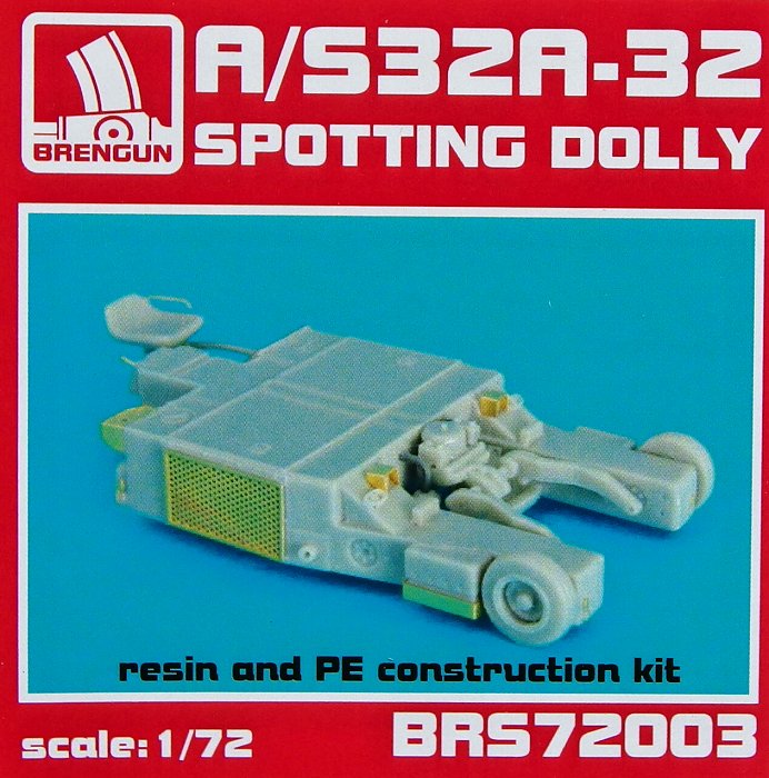 1/72 A/S32A-32 Spotting dolly tractor (resin kit)