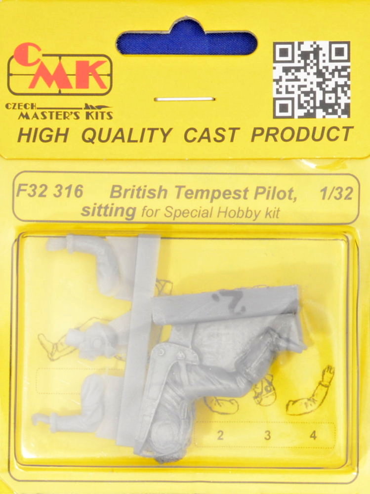 1/32 British Tempest Pilot sitting (SP.HOBBY)