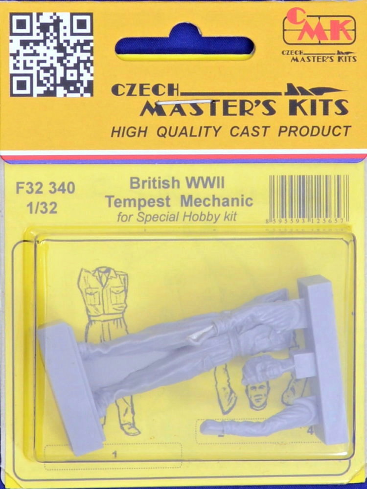 1/32 British Tempest Mechanic WWII (SP.HOBBY)