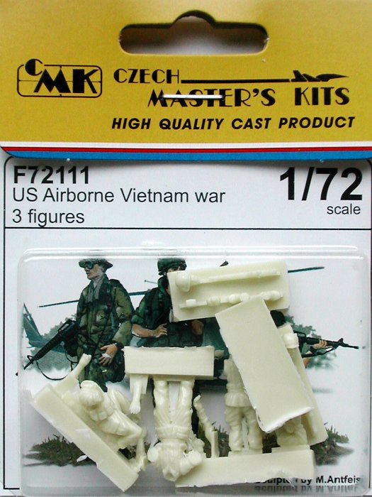 1/72 US Airborne Vietnam war (3 fig.)