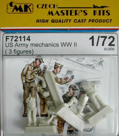 1/72 US Navy mechanics WWII (3 fig.)