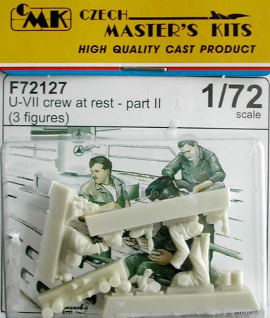 1/72 U-VII crew at rest - part II. (3fig.)