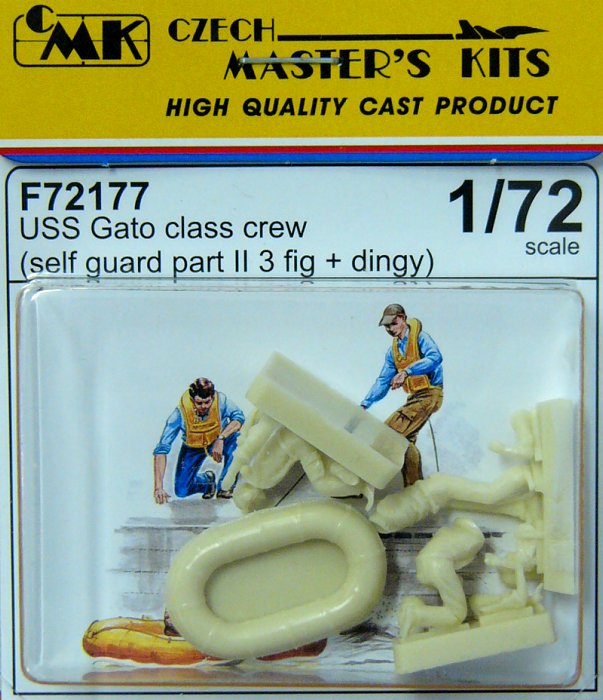 1/72 USS Gato class crew self guard (3pcs.) Pt. II