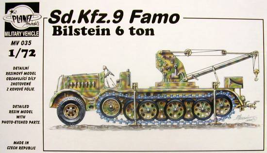 1/72 FAMO 18 ton with Bilstein 6 ton