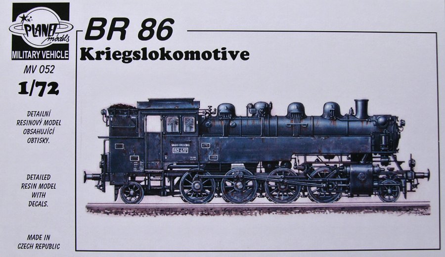 1/72 BR 86 Kriegslocomotive