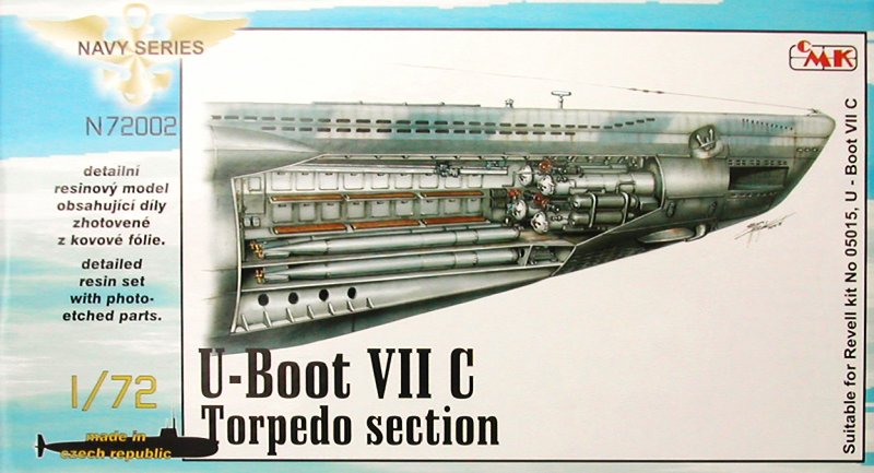 MODELIMEX Online Shop | 1/72 U-Boot VII - Torpedo Section | your 