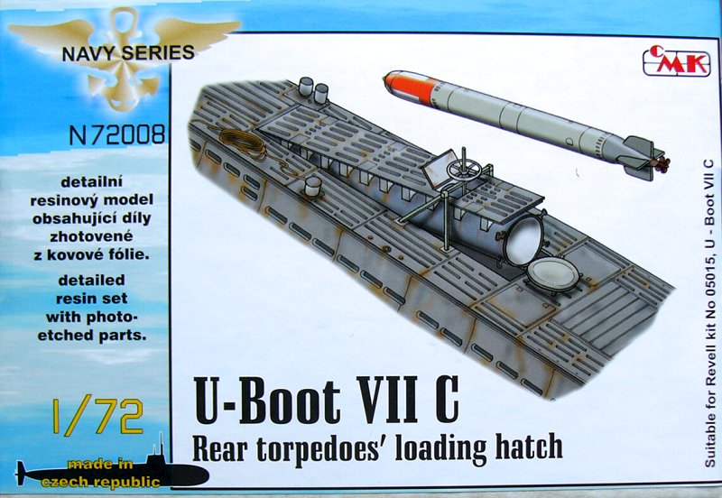 MODELIMEX Online Shop | 1/72 U-Boot VII Rear torpedoes' loading 