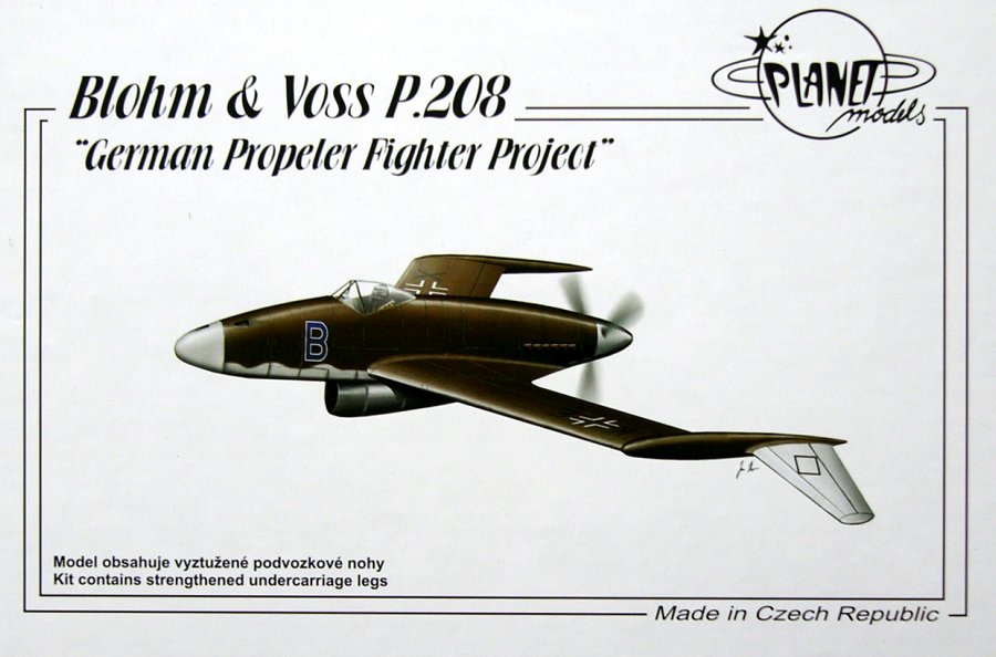 1/72 Blohm Voss P.208 'German Propeller Fighter'