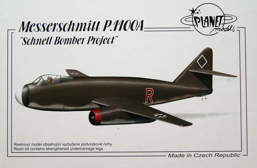 1/72 Messerschmitt Me P.1100A Schnell Bomber