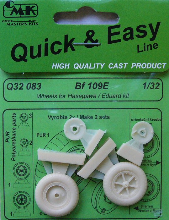 1/32 Bf 109E wheels set (HAS/EDU)