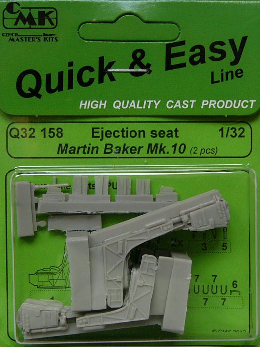 1/32 Ejection seat Martin Baker Mk.10 (2 pcs.)