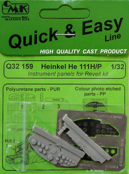 1/32 Heinkel He 111H/P - Instrument panels (REV)