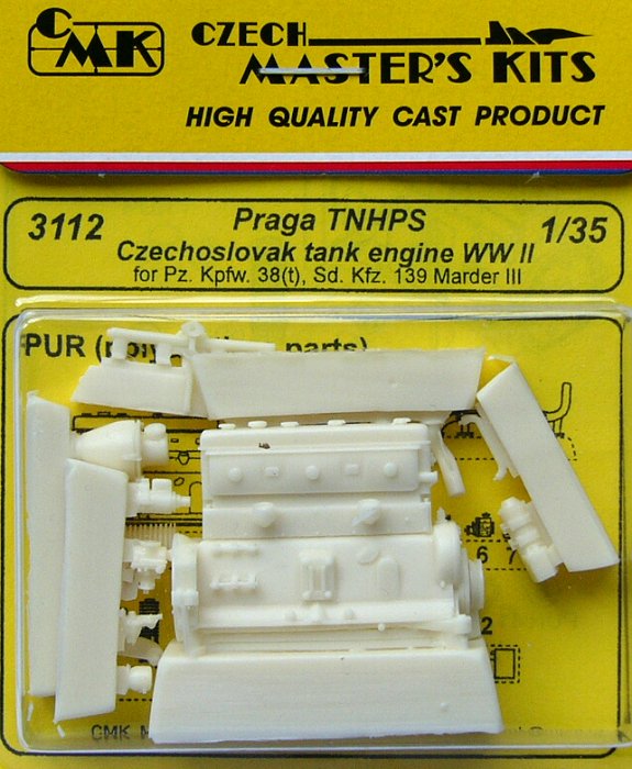 1/35 Praga TNHPS Czechoslovak tank engine WWII