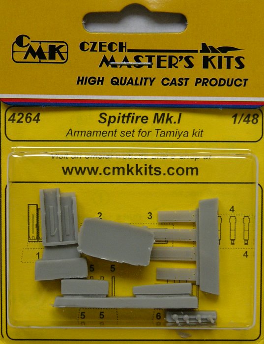 1/48 Spitfire Mk.I - armament set (TAM)