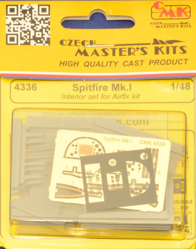 1/48 Spitfire Mk.I Interior set (AIRFIX)