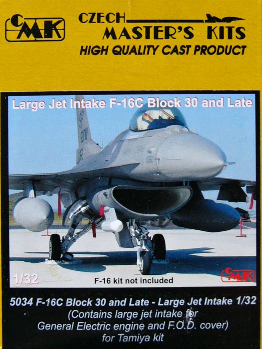 1/32 F-16C Block 30&Late - Large Jet Intake (TAM)