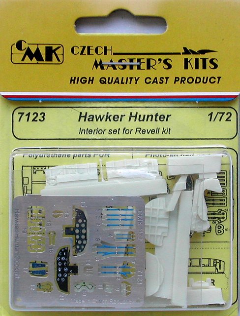 1/72 Hawker Hunter -  Interior Set   (REV)