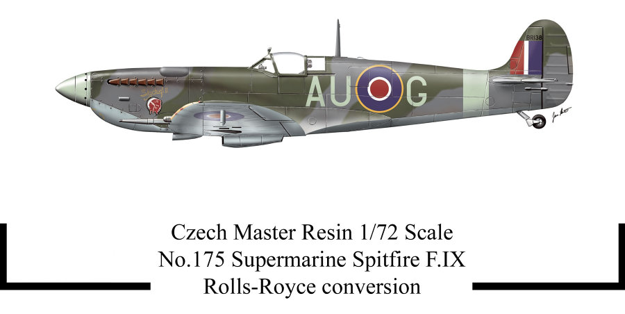 1/72 S. Spitfire F Mk.IX Rolls-Royce conv.