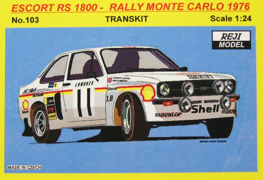 1/24 Transkit F. Escort Mk.II RS 1800 M.Carlo 1976